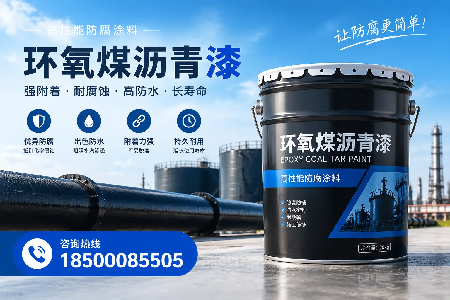如何选择合适的环氧煤沥青漆?淄博用户必看技巧